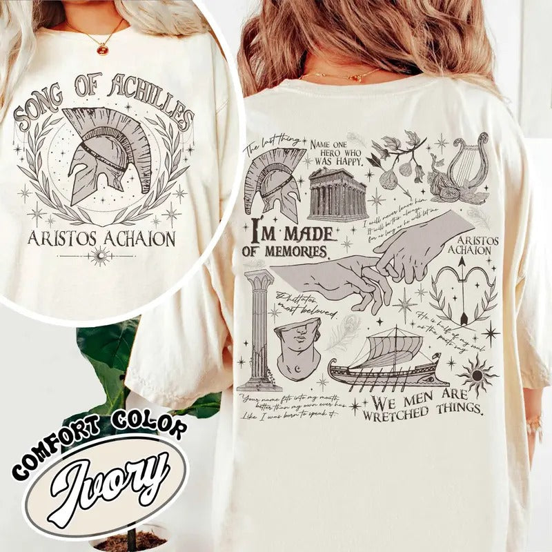 Song Achilles Song Achilles Shirt Song Achilles Shirt Achilles Patroclus Shirt Name One Hero Book Lover Shirt Bookish T-Shirts, Hoodie, Sweatshirt - T-Shirt, Sweatshirt, Hoodie