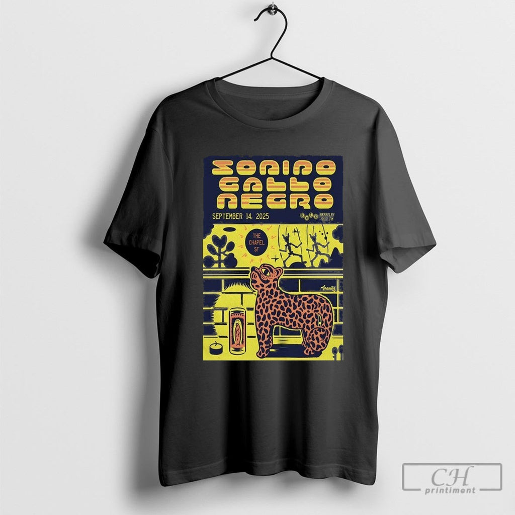 Sonido Gallo Negro Sep 14 2025 The Chapel San Francisco Ca Shirt Sweater Unisex T-shirt, Sweatshirt, Hoodie, Long Sleeve Tee - T-Shirt, Sweatshirt, Hoodie