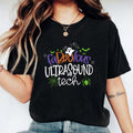 Sonographer Halloween Spooky Ghost Ultrasound Tech Shirt Matching Sonography Student T-Shirts, Hoodie, Sweatshirt - T-Shirt, Sweatshirt, Hoodie