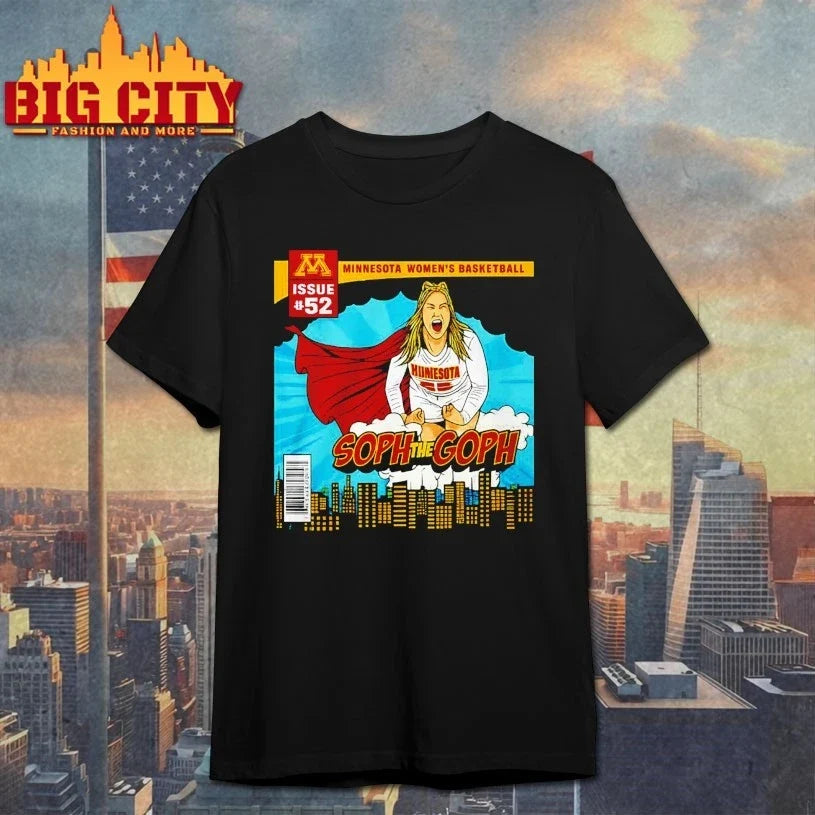 Sophie Hart Minnesota Golden Gophers Soph The Goph Superman shirt Unisex T-shirt, Sweatshirt, Hoodie, Long Sleeve Tee - T-Shirt, Sweatshirt, Hoodie