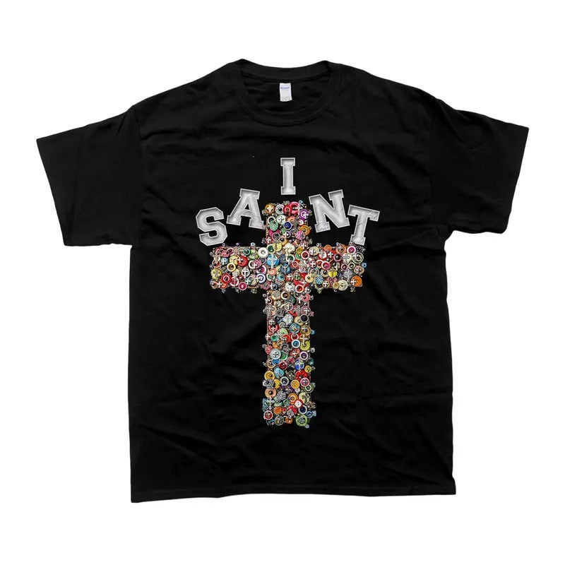 Sopula Vintage Saint Cross 100% Cotton Menswear T-Shirts, Hoodie, Sweatshirt - T-Shirt, Sweatshirt, Hoodie
