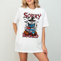 Sorry I'M Booked Lights Out Navessa Allen Caught Up Shirt Romance Smut Bookish Shirt Smut Lover Funny Halloween Teacher Spooky Book Lover Shirt T-Shirts, Hoodie, Sweatshirt - T-Shirt, Sweatshirt, Hoodie