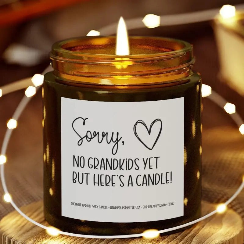 Sorry Still No Grandkids Candle Funny Mom Dad Scented Candle Parents T-Shirts, Hoodie, Sweatshirt - T-Shirt, Sweatshirt, Hoodie