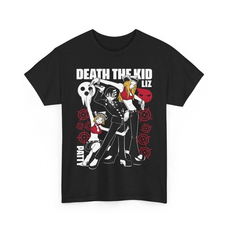 Soul Eater Shirt Maka Albarn Death Kid Black Star Anime Shirt Perfect Fit Comfort Full Size T-Shirts, Hoodie, Sweatshirt - T-Shirt, Sweatshirt, Hoodie