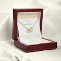 Soulmate Necklace Soulmate Heart Necklace My Soulmate Romantic Her Wife Love Necklace Message Card Her Necklace Box Valentines Presents Jewelry Box T-Shirts, Hoodie, Sweatshirt - T-Shirt, Sweatshirt, Hoodie