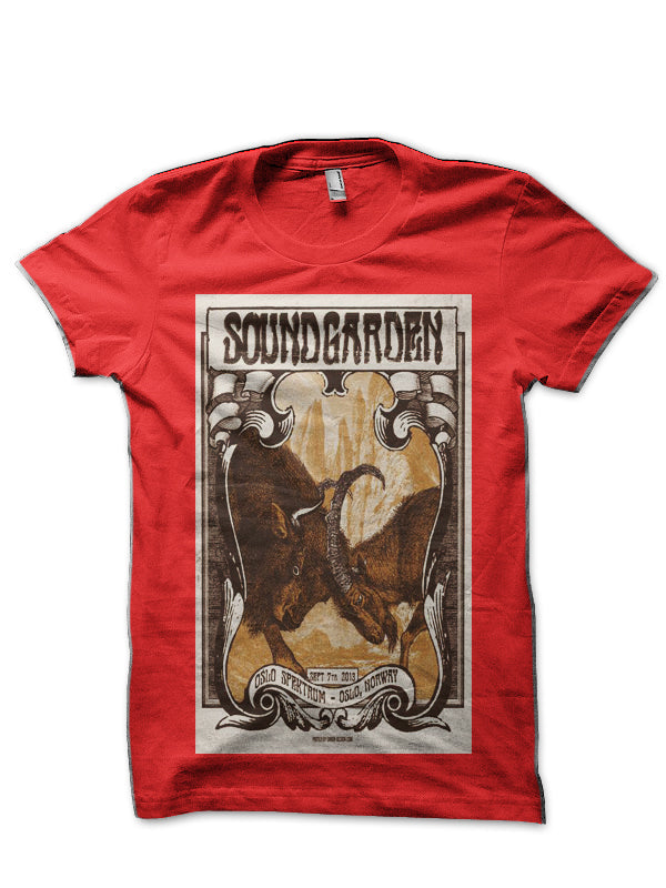 Soundgarden Red Style001 T-Shirts, Hoodie, Sweatshirt - T-Shirt, Sweatshirt, Hoodie