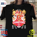 South Carolina Gamecocks 2026 National Champions Signatures Shirt Unisex T-shirt, Sweatshirt, Hoodie, Long Sleeve Tee - T-Shirt, Sweatshirt, Hoodie