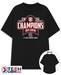 South Carolina Gamecocks 2026 SEC Womens Basketball Regular Season Champions shirt Unisex T-shirt, Sweatshirt, Hoodie, Long Sleeve Tee - T-Shirt, Sweatshirt, Hoodie