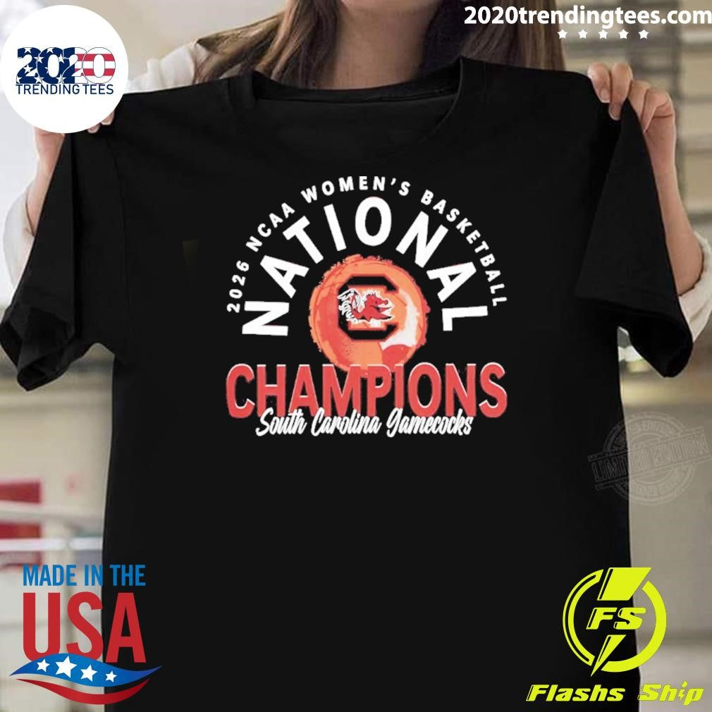 South Carolina Gamecocks National Champions Womens Basketball 2026 Shirt Unisex T-shirt, Sweatshirt, Hoodie, Long Sleeve Tee - T-Shirt, Sweatshirt, Hoodie