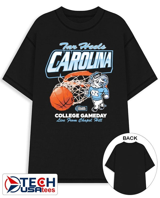 South Carolina Tar Heels College Gameday Live from Chapel Hill shirt Unisex T-shirt, Sweatshirt, Hoodie, Long Sleeve Tee - T-Shirt, Sweatshirt, Hoodie