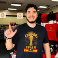 Spain 2026 World Champions For The World For The Glory shirt Unisex T-shirt, Sweatshirt, Hoodie, Long Sleeve Tee - T-Shirt, Sweatshirt, Hoodie