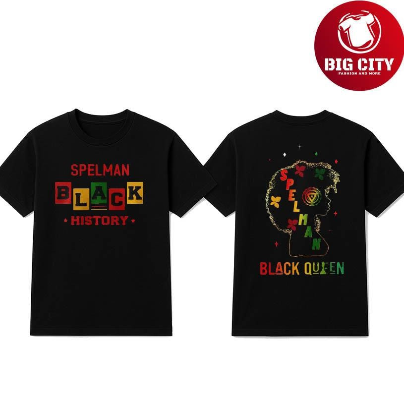Spelman College x Black History Month 2026 Two Sided Shirt Unisex T-shirt, Sweatshirt, Hoodie, Long Sleeve Tee - T-Shirt, Sweatshirt, Hoodie