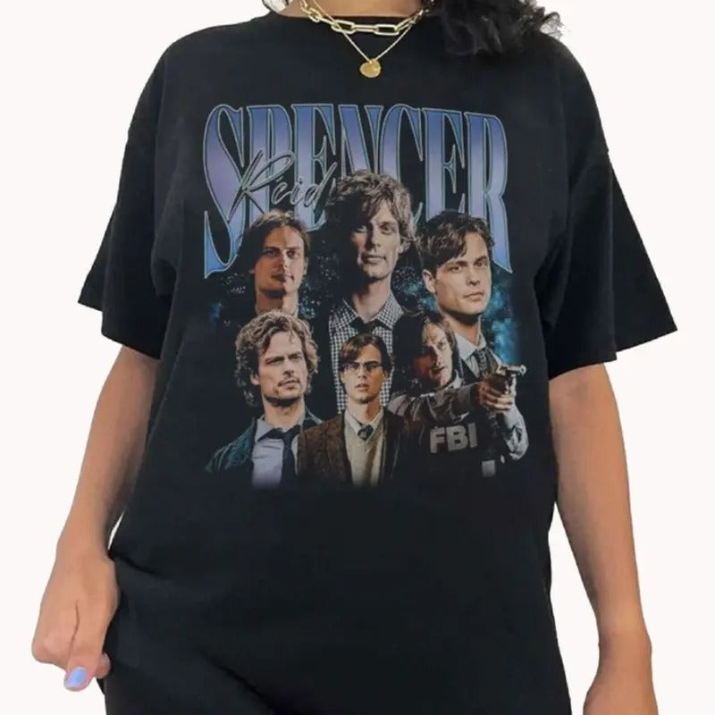 Spencer Reid Shirt Dr Spencer Reid Criminal Minds Spencer Reid Shirt Fans Vintage Shirt Top Womenswear T-Shirts, Hoodie, Sweatshirt - T-Shirt, Sweatshirt, Hoodie