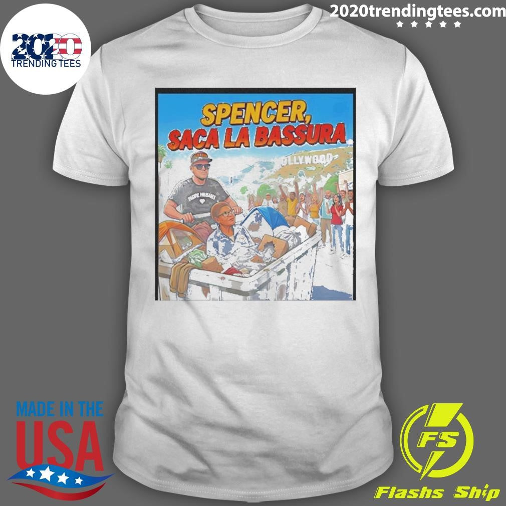 Spencer Saca La Bassura Hollywood Cartoon Shirt Unisex T-shirt, Sweatshirt, Hoodie, Long Sleeve Tee - T-Shirt, Sweatshirt, Hoodie
