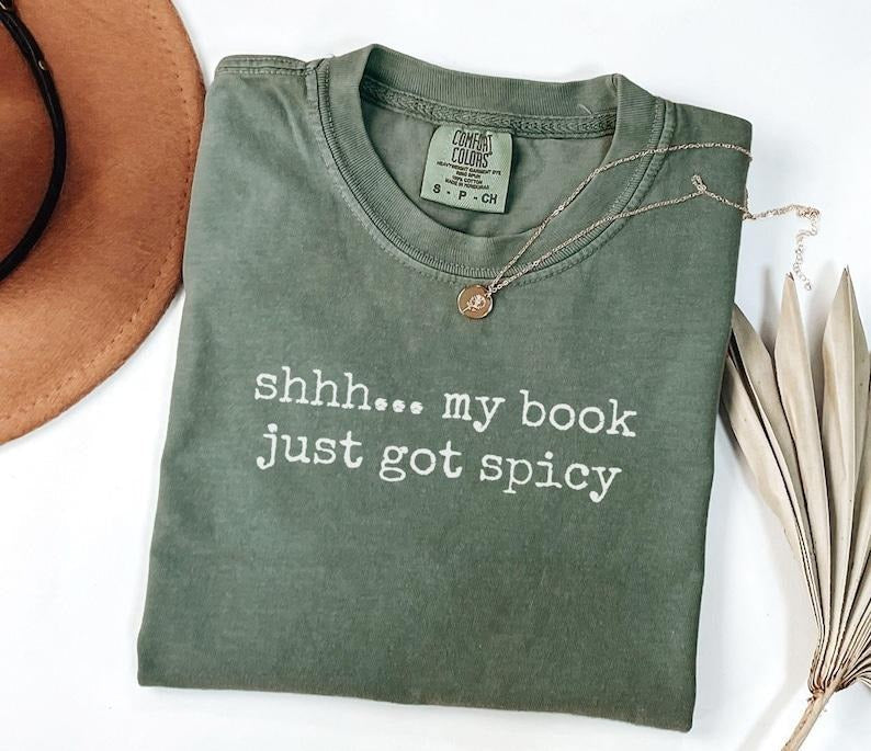 Spicy Books Shirt Spicy Reader Bookish Shirt Smut Books Shirt Smut Book Book Lover Reader Shirt Funny Book Lover T-Shirts, Hoodie, Sweatshirt - T-Shirt, Sweatshirt, Hoodie