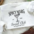 Spicy Margarita Social Club Spicy Marg Tequila Lover Shirt Cocktail Lover Funny Drinking Shirt T-Shirts, Hoodie, Sweatshirt - T-Shirt, Sweatshirt, Hoodie