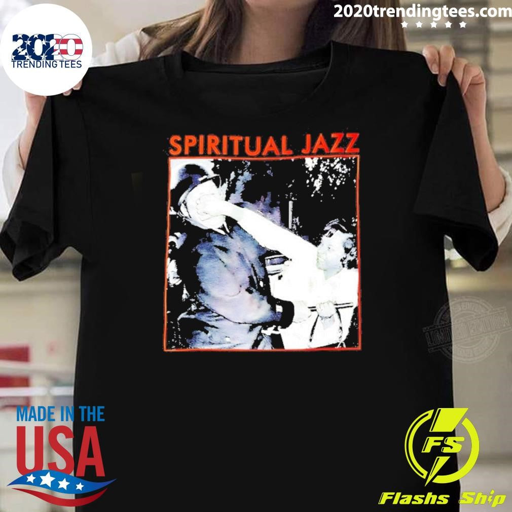 Spiritual Jazz Photograph Graphic Shirt Unisex T-shirt, Sweatshirt, Hoodie, Long Sleeve Tee - T-Shirt, Sweatshirt, Hoodie