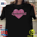 Spoiled Girl Heart Airbrush Shirt Unisex T-shirt, Sweatshirt, Hoodie, Long Sleeve Tee - T-Shirt, Sweatshirt, Hoodie