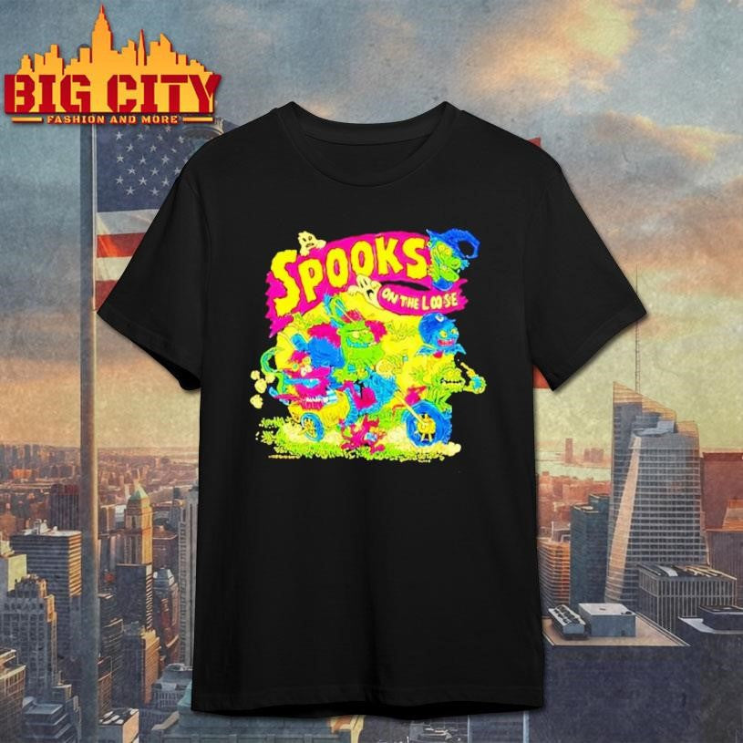 Spooks On The Loose Zombie Shirt Unisex T-shirt, Sweatshirt, Hoodie, Long Sleeve Tee - T-Shirt, Sweatshirt, Hoodie