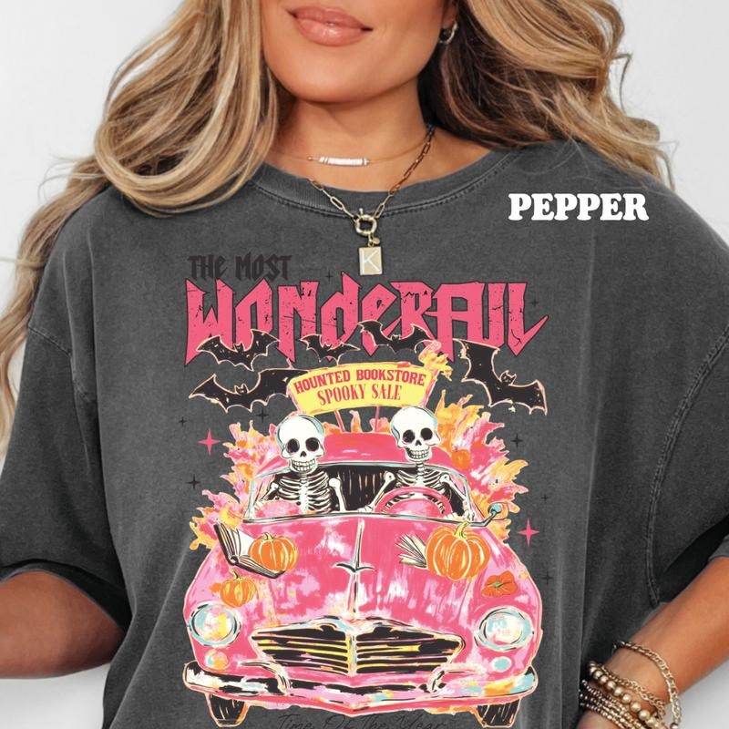 Spooky Season Cruiser & ~ Relaxed Fit Printed USA Womenswear Casual Comfort Cotton Top Athletic Boho Chic T-Shirts, Hoodie, Sweatshirt - T-Shirt, Sweatshirt, Hoodie