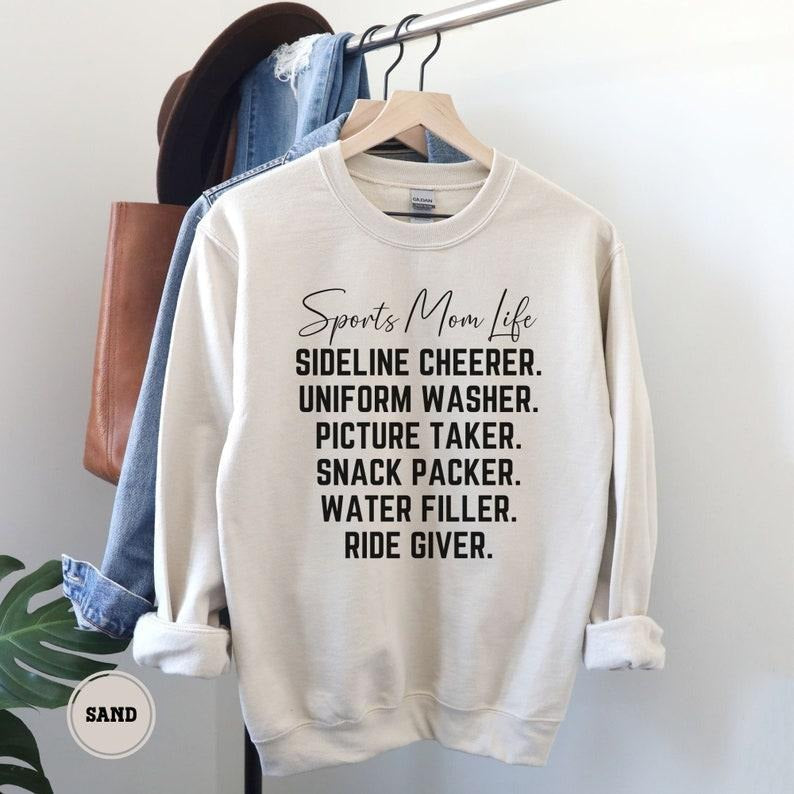Sports Mom Funny Mom Shirt Sports Mom Life Shirt Mom Soccer Mom Football Mom Baseball Mom T-Shirts, Hoodie, Sweatshirt - T-Shirt, Sweatshirt, Hoodie
