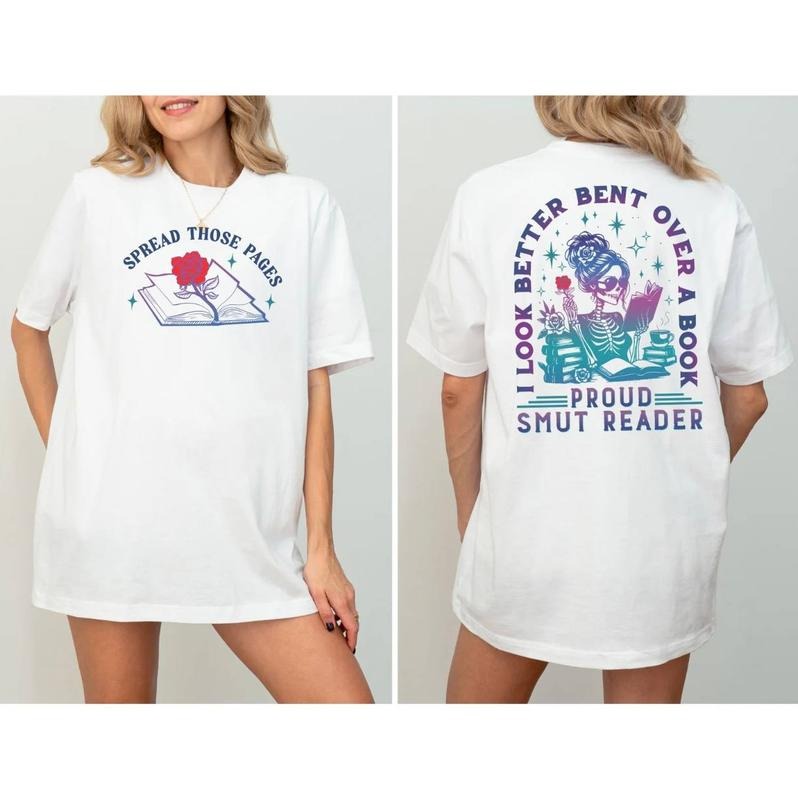 Spread Those Pages Smut Reader Romance Reader Bookish Her Spicy Book Dark Romance Smut T-Shirts, Hoodie, Sweatshirt - T-Shirt, Sweatshirt, Hoodie