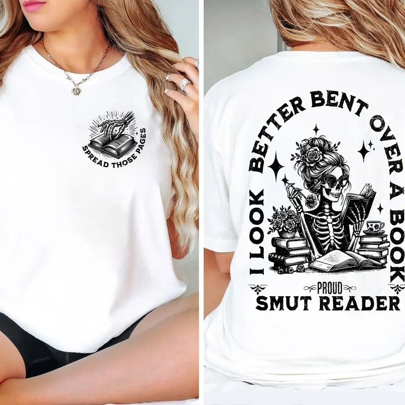 Spread Those Pages Proud Smut Reader Good Girl Book Club STFUATTDLAGG Book Lover Spicy Books T-Shirts, Hoodie, Sweatshirt - T-Shirt, Sweatshirt, Hoodie