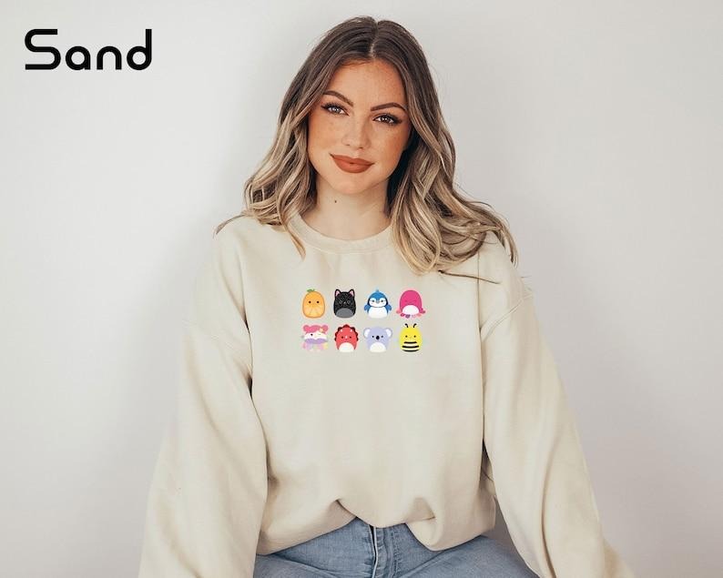 Squishmallow Squish Squad Cute Squishmallow Animal Lover Cute Animals T-Shirts, Hoodie, Sweatshirt - T-Shirt, Sweatshirt, Hoodie