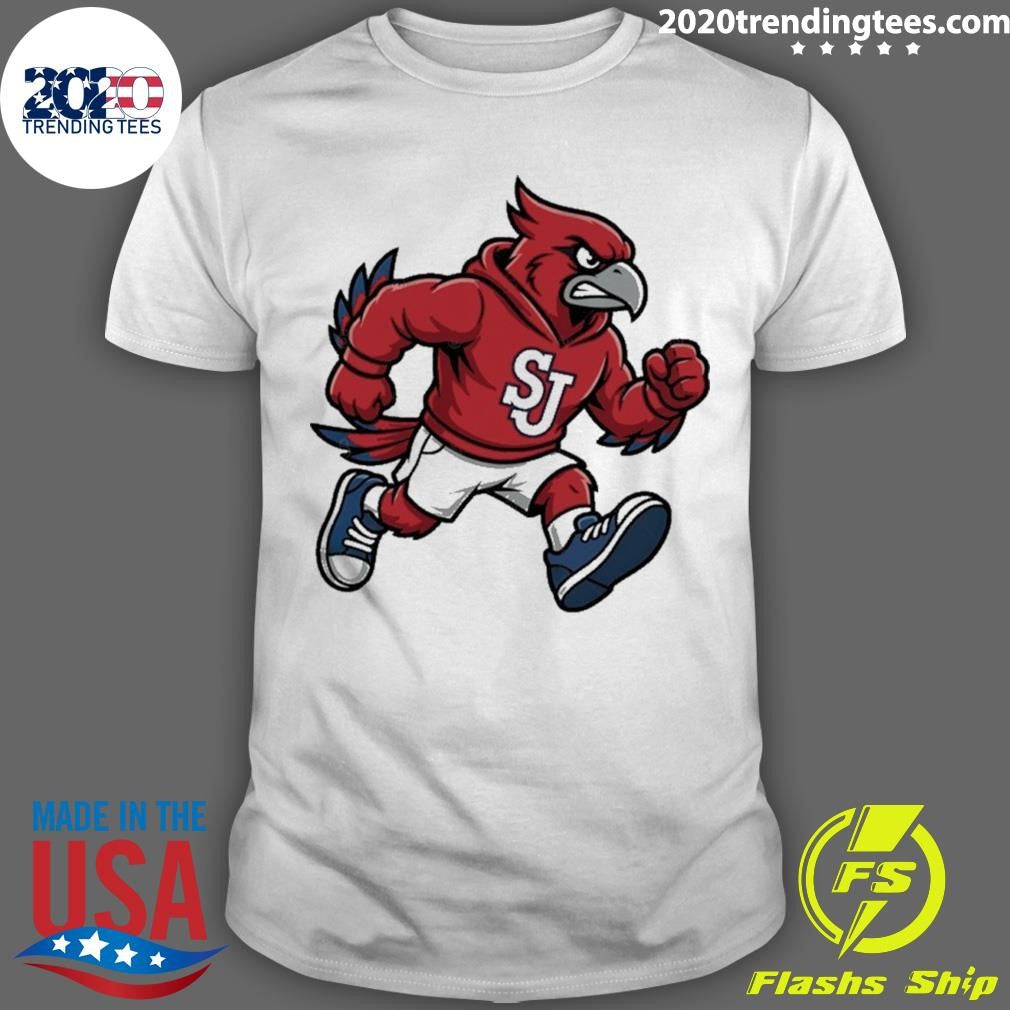 St Johns Red Storm Mascot 2026 Shirt Unisex T-shirt, Sweatshirt, Hoodie, Long Sleeve Tee - T-Shirt, Sweatshirt, Hoodie