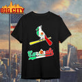 St Louis Cardinals Baseball X Mexican Flag Shirt Unisex T-shirt, Sweatshirt, Hoodie, Long Sleeve Tee - T-Shirt, Sweatshirt, Hoodie
