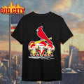 St Louis Cardinals X Elephants Santa Hat Merry Christmas Shirt Unisex T-shirt, Sweatshirt, Hoodie, Long Sleeve Tee - T-Shirt, Sweatshirt, Hoodie