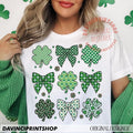 St Patrick'S Day Coquette Lucky Shamrock St Patrick'S Day Retro St Patrick'S Day Irish Shamrock Lucky T-Shirts, Hoodie, Sweatshirt - T-Shirt, Sweatshirt, Hoodie