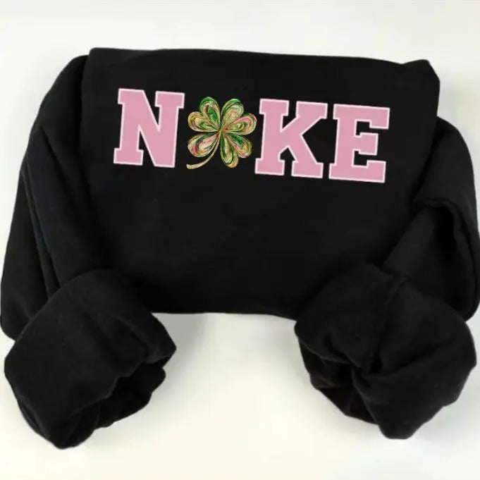 St Patrick'S Day Glitter Shamrock Four Leaf Clover St Patty'S Day Sequin Teacher T-Shirts, Hoodie, Sweatshirt - T-Shirt, Sweatshirt, Hoodie