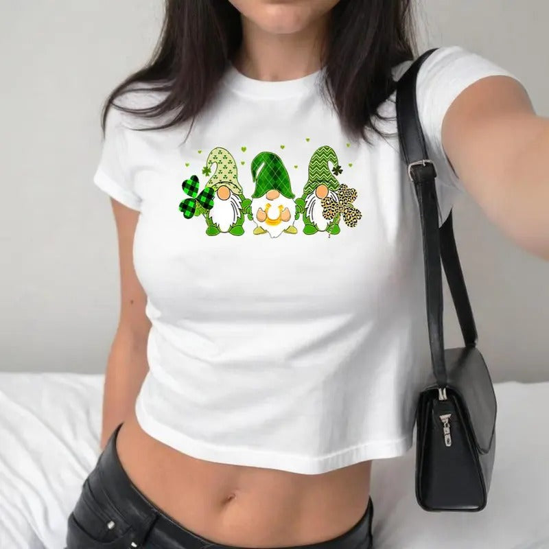 St Patrick'S Day Gnomes Baby St Patrick'S Day Cute St Paddys Shamrock Shirt St Patrick'S Day Matching Y2K 2000'S T-Shirts, Hoodie, Sweatshirt - T-Shirt, Sweatshirt, Hoodie