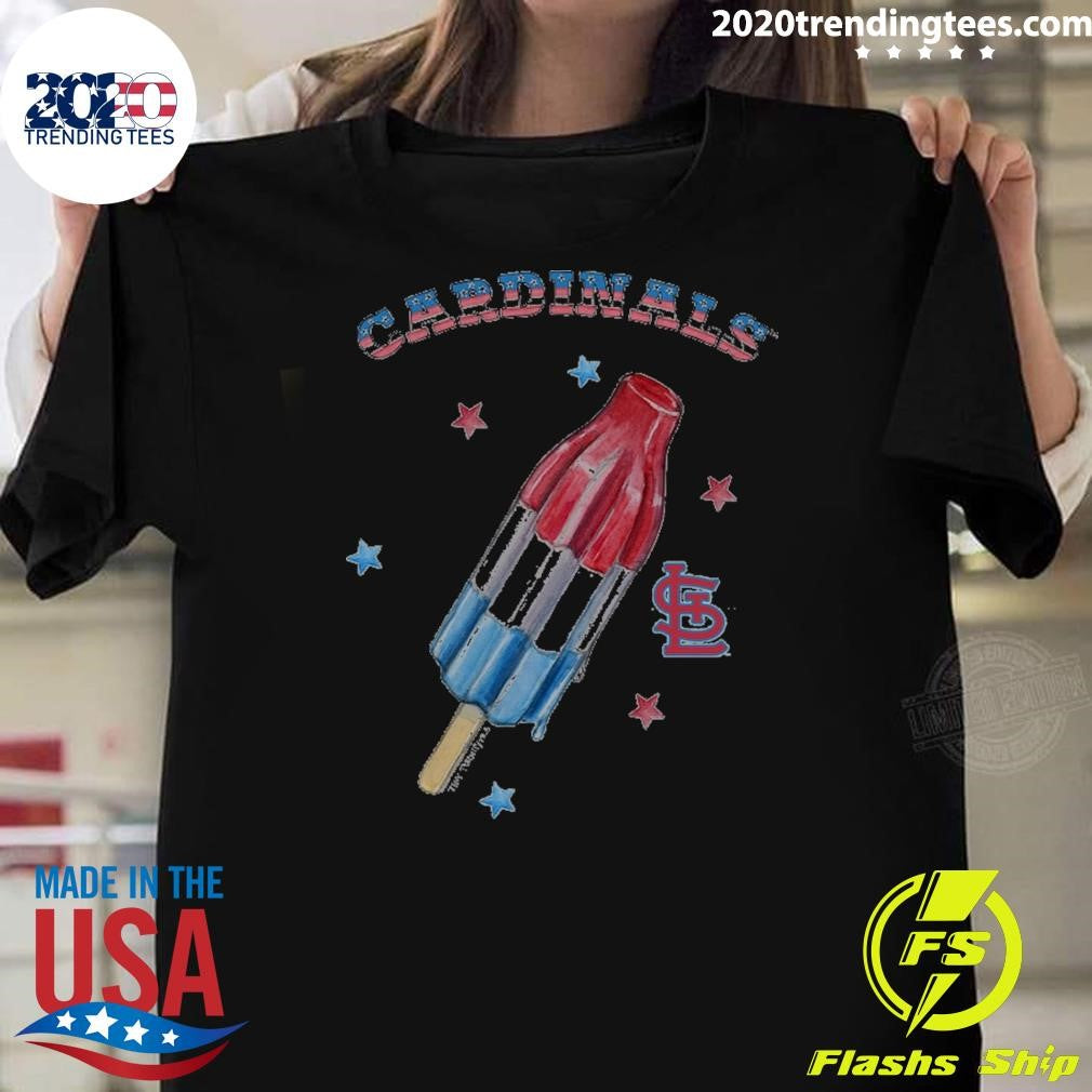 St. Louis Cardinals Tiny Turnip Youth Rocket Pop Shirt Unisex T-shirt, Sweatshirt, Hoodie, Long Sleeve Tee - T-Shirt, Sweatshirt, Hoodie