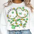 St.Patricks Day Friendship Bracelet St.Patricks Day Coquette Shirt Lucky Shamrock Shirt T-Shirts, Hoodie, Sweatshirt - T-Shirt, Sweatshirt, Hoodie