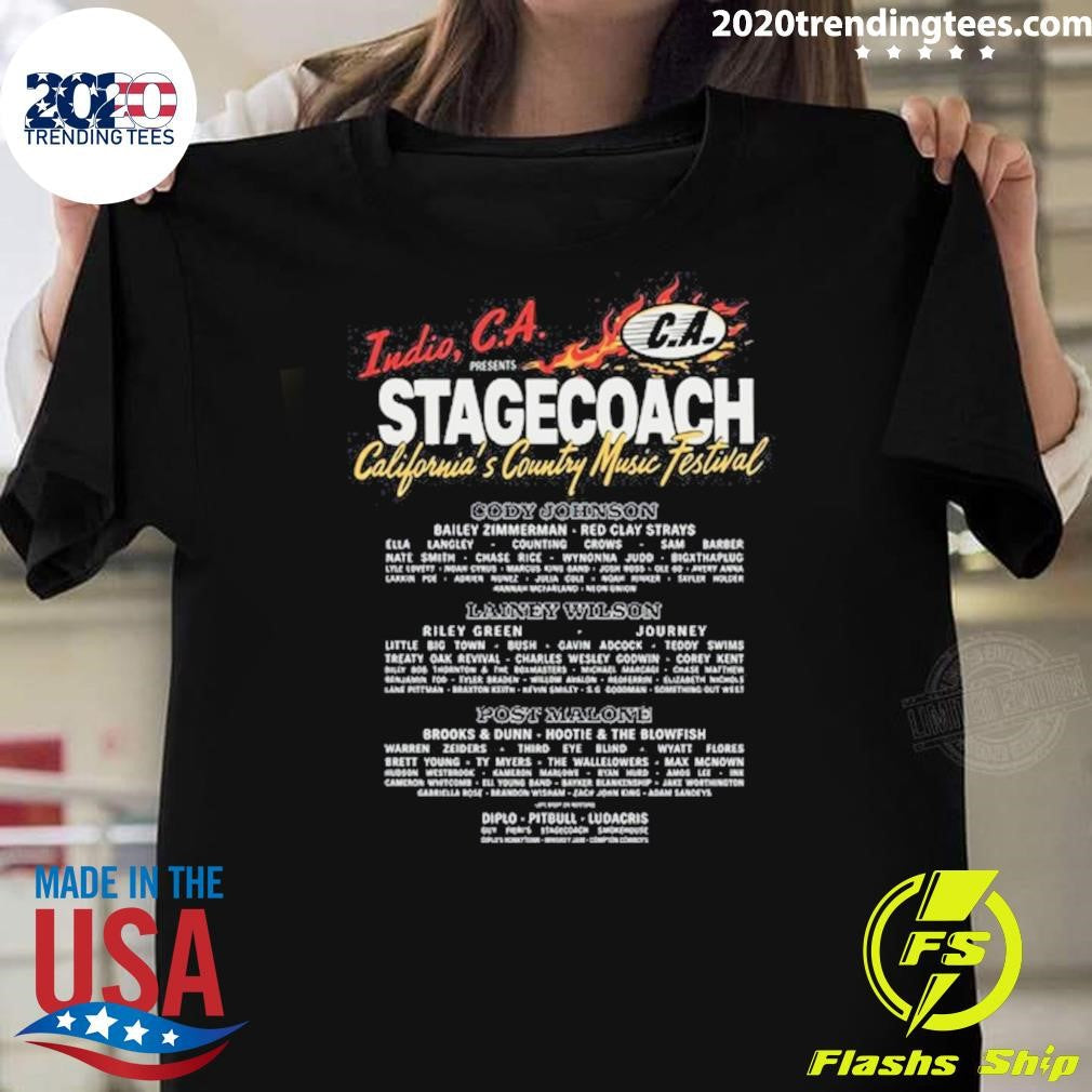 Stagecoach Californias Country Music Festival 2026 Racing Team Tee Shirt Unisex T-shirt, Sweatshirt, Hoodie, Long Sleeve Tee - T-Shirt, Sweatshirt, Hoodie