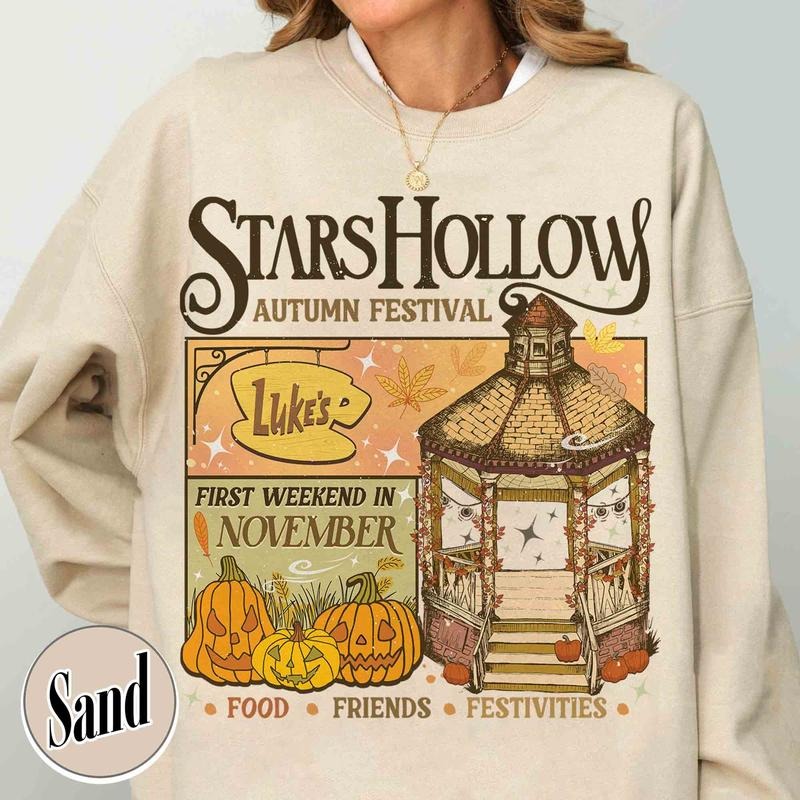 Stars Hollow Autumn Festival Where You Lead I Will Follow Shirt Tv Show Fans Fall Shirt Luke'S Coffee T-Shirts, Hoodie, Sweatshirt - T-Shirt, Sweatshirt, Hoodie