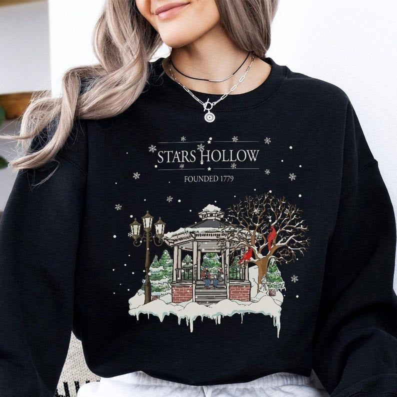 Stars Hollow Festival Winter Festival Gilmore Xmas Luke Dinner Winter T-Shirts, Hoodie, Sweatshirt - T-Shirt, Sweatshirt, Hoodie