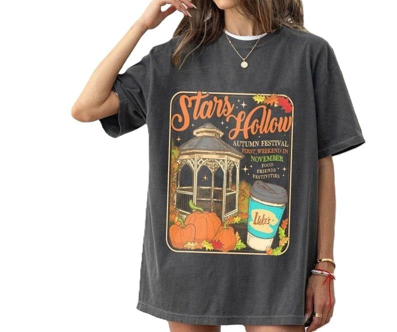 Stars Hollow Connecticut 1779 Shirt Gilmore Shirt Autumn Vintage 90s Top Streetwear Shirts T-Shirts, Hoodie, Sweatshirt - T-Shirt, Sweatshirt, Hoodie