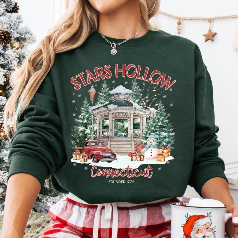Stars Hollow Est 1779 Connecticut Luke'S Diner Coffee Stars Hollow Luke'S Diner Coffee Tree T-Shirts, Hoodie, Sweatshirt - T-Shirt, Sweatshirt, Hoodie