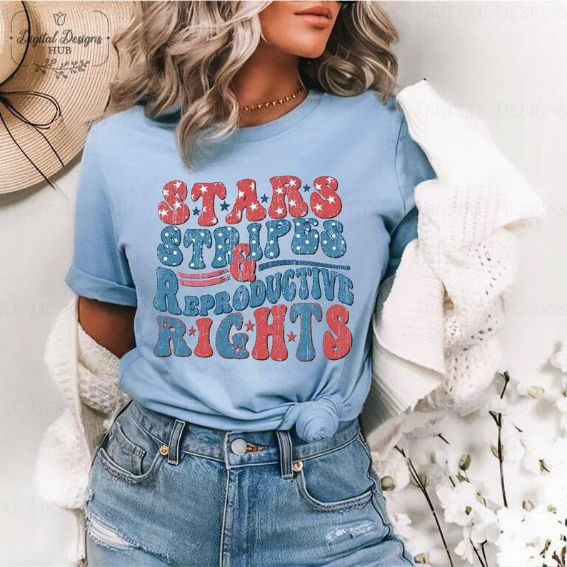 Stars Stripes Reproductive Rights Shirt Stars Stripes Reproductive Rights 4Th July Shirt America Peace Shirt T-Shirts, Hoodie, Sweatshirt - T-Shirt, Sweatshirt, Hoodie