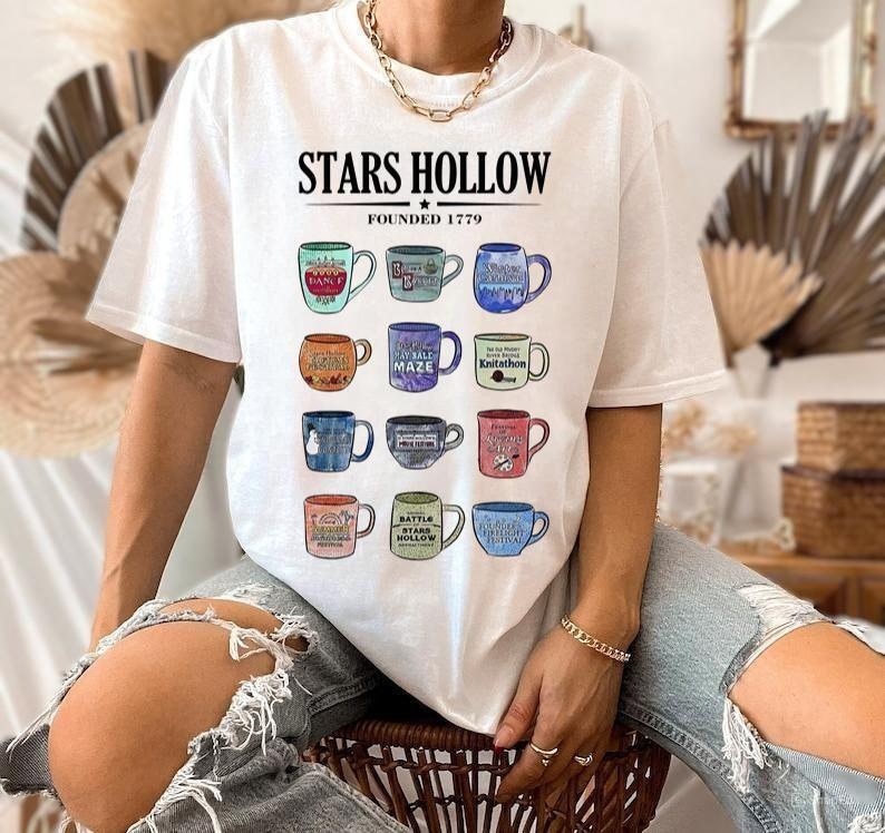 Stars Hollow Coffee Mugs Shirt Autumn Festival Stars Hallow Autumn Vintage 90s Top Streetwear Shirts T-Shirts, Hoodie, Sweatshirt - T-Shirt, Sweatshirt, Hoodie
