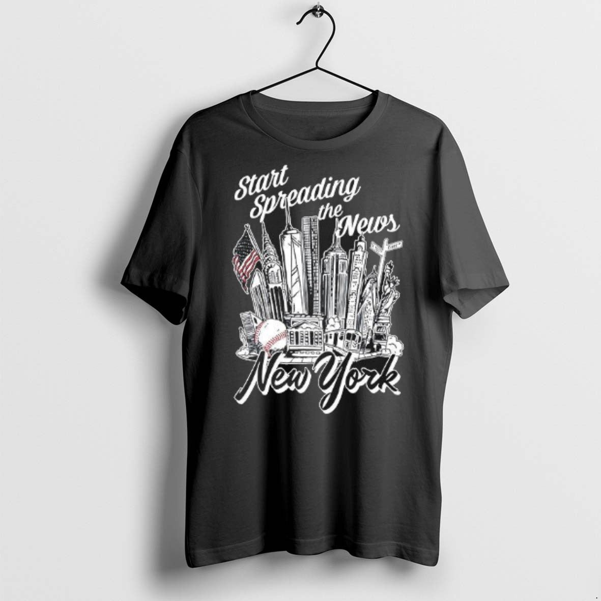 Start Spreading The New In New York City T Shirts Unisex T-shirt, Sweatshirt, Hoodie, Long Sleeve Tee - T-Shirt, Sweatshirt, Hoodie