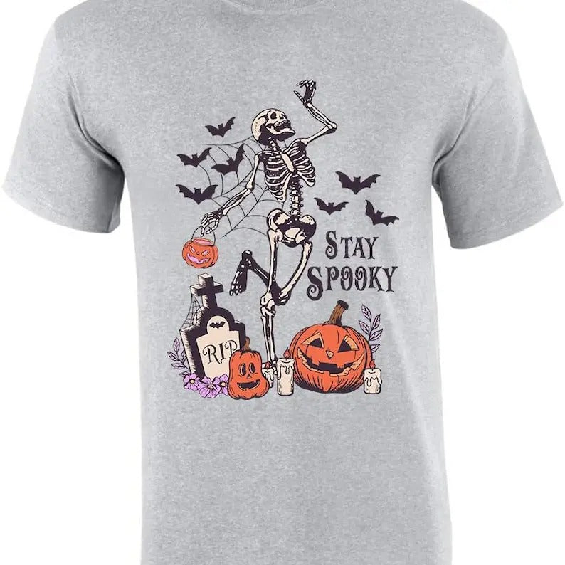 Stay Spooky Skeleton Dance Halloween Horror Halloween Holliday & Perfect Movie Friend T-Shirts, Hoodie, Sweatshirt - T-Shirt, Sweatshirt, Hoodie