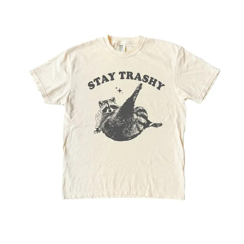 Stay Trashy Raccoon Cool TIktok Shirts T-Shirts, Hoodie, Sweatshirt - T-Shirt, Sweatshirt, Hoodie