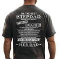 Stepdad Shirt I Still Wanted Stubborn Daughter Shirt Stepfather Bonus Dad Short Sleeve Classic Streetwear T-Shirts, Hoodie, Sweatshirt - T-Shirt, Sweatshirt, Hoodie