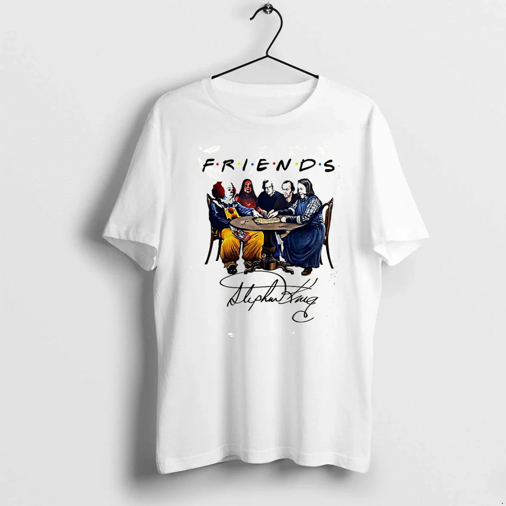Stephen King Horror Friends Tshirts Sweater Unisex T-shirt, Sweatshirt, Hoodie, Long Sleeve Tee - T-Shirt, Sweatshirt, Hoodie