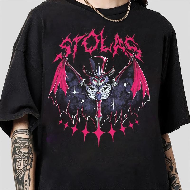 Stolas Stolas Helluva Boss Characters Hazbin Hotel Hazbin Hotel Cartoon Fan 1 T-Shirts, Hoodie, Sweatshirt - T-Shirt, Sweatshirt, Hoodie