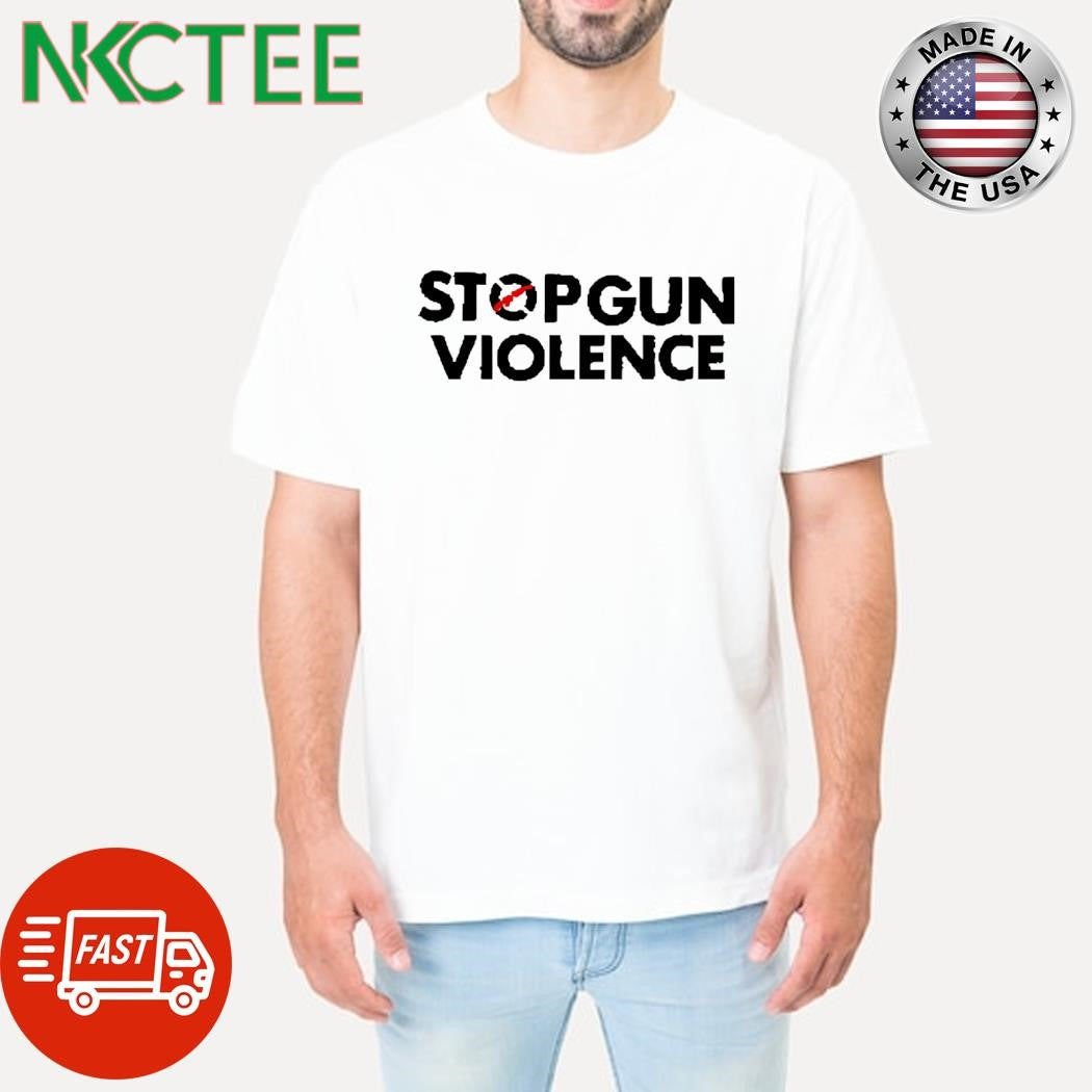 Stop gun violence shirt Unisex T-shirt, Sweatshirt, Hoodie, Long Sleeve Tee - T-Shirt, Sweatshirt, Hoodie